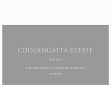 Tablet Screenshot of coolangattaestate.com.au